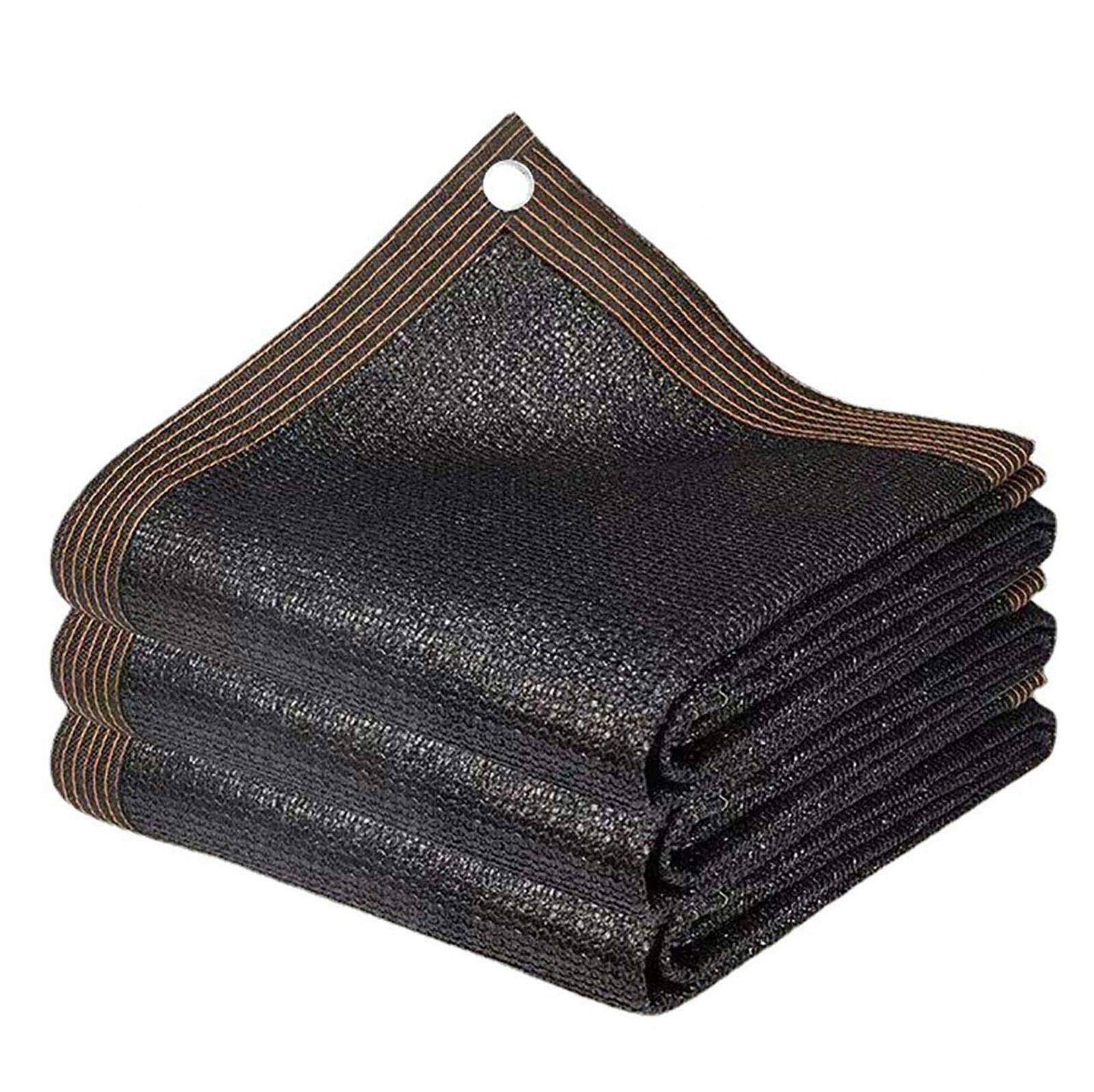 Voile D Ombrage Toile Ombrage Mat Voile D'Ombrage 5x5 Voile D'Ombrage AjouréE pour Jardin, Terrasse Noir,6x6m