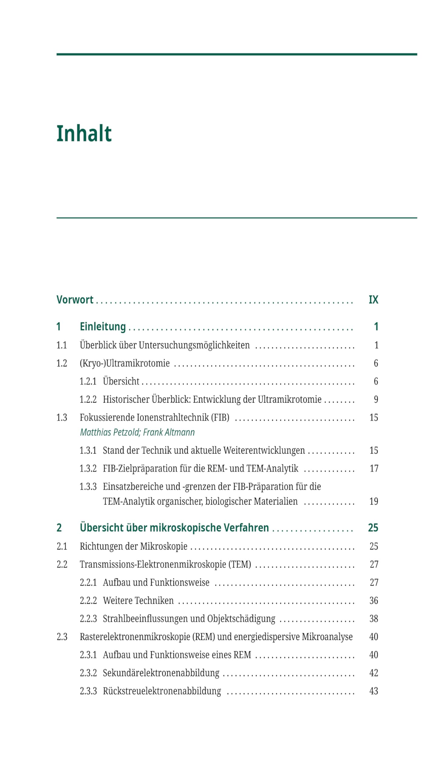 Ultramikrotomie in den Material- und Biowissenschaften