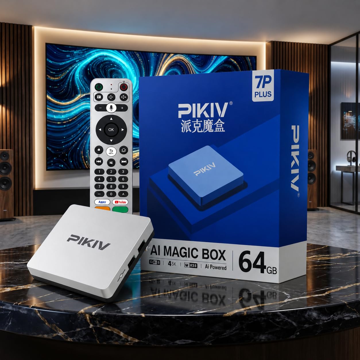 Amazon.co.jp: PIKIV BOX 7P PLUS 派克魔盒 真のAI・真の4K対応 4K