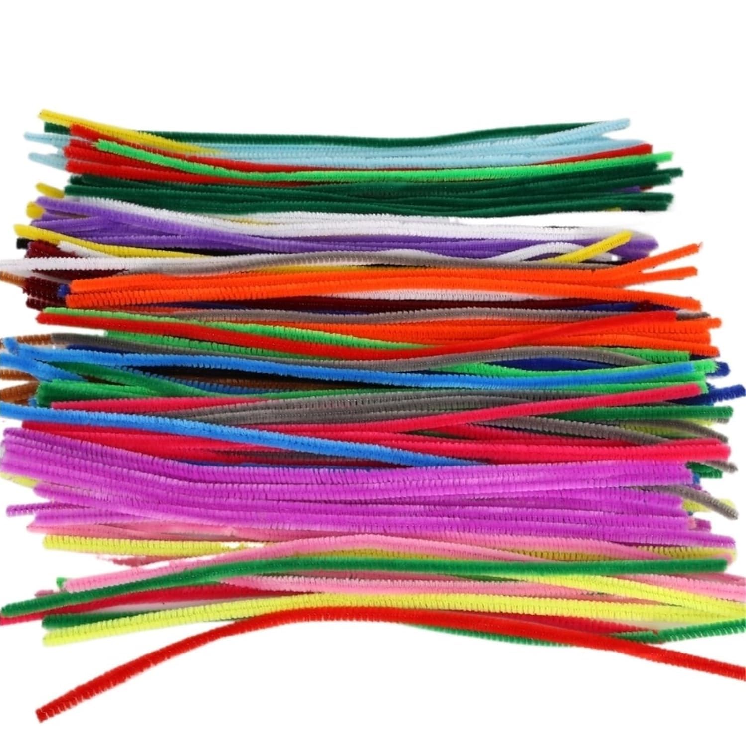 Łodygi szenilowe, środki do czyszczenia rur 100 szt. Wielokolorowe łodygi szenilowe do majsterkowania(Color 9)