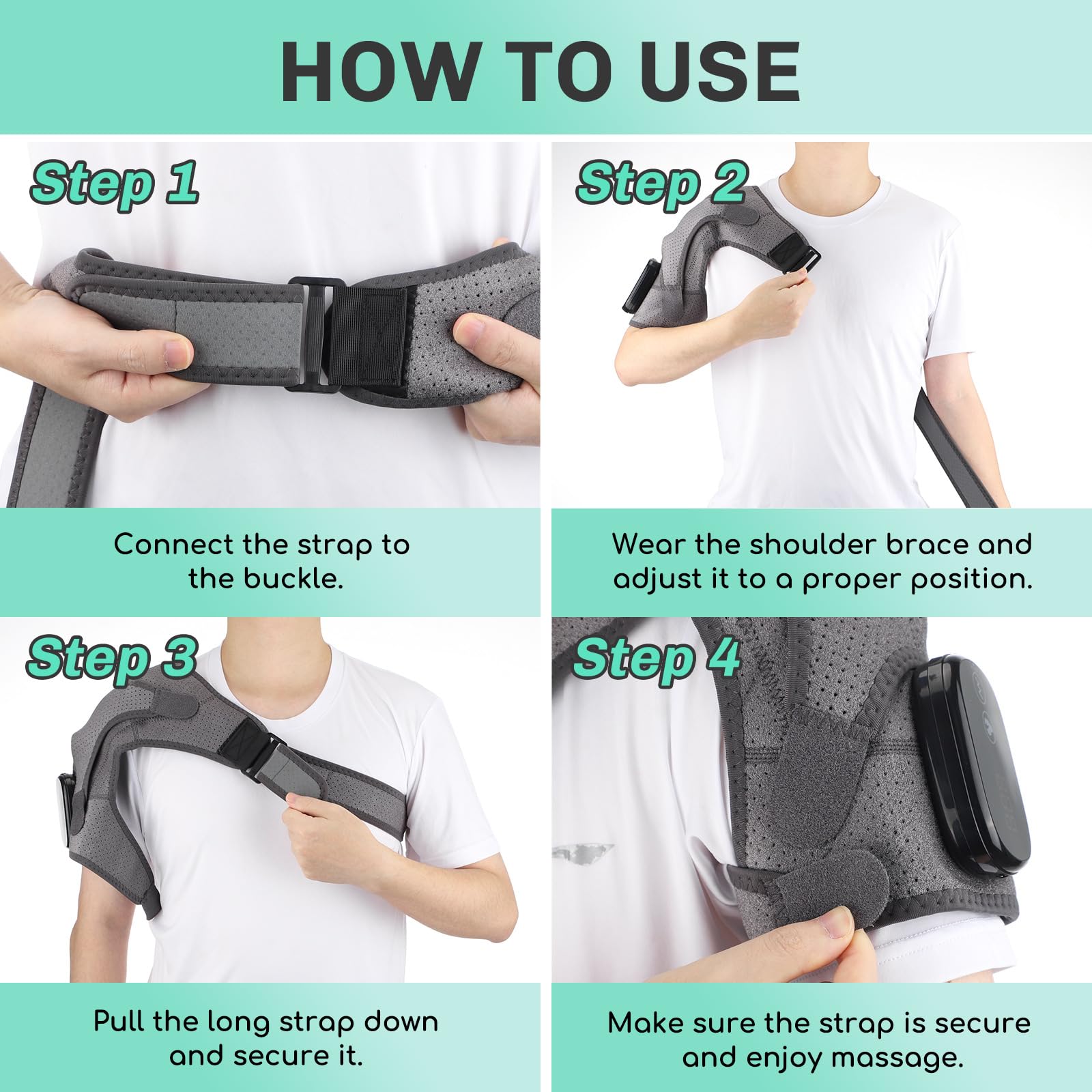 Rejuvacare Triple Method Shoulder Massager