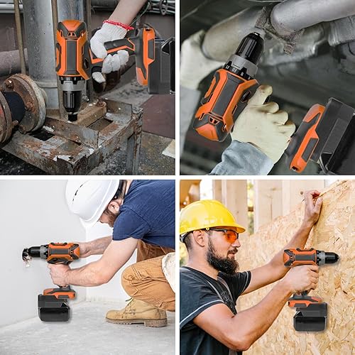 Miniatura 7 de ASUNT Convertidor de adaptador para Makita a Ridgid AEG, MT18AR convertidor de batería para Makita 18V batería de litio BL1850B BL1840B BL1830B para