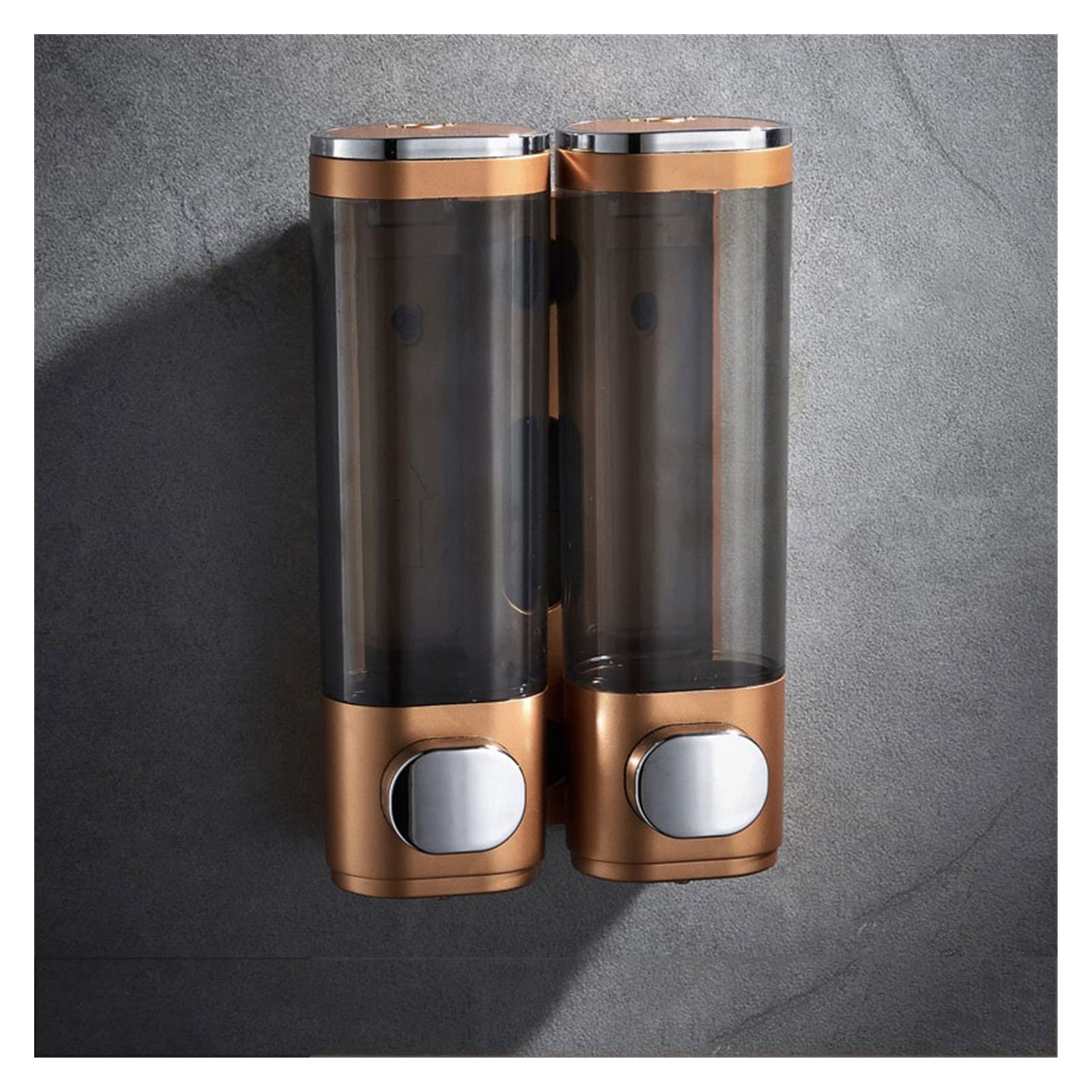 Soap Dispenser for Bathroom Hotel Hotel Punch-Free Soap Dispenser Bathroom Toilet Wall-Mounted Suitcase Shower Gel Shampoo Bottle Liquid Hand Soap Dispenser (Color : 4)