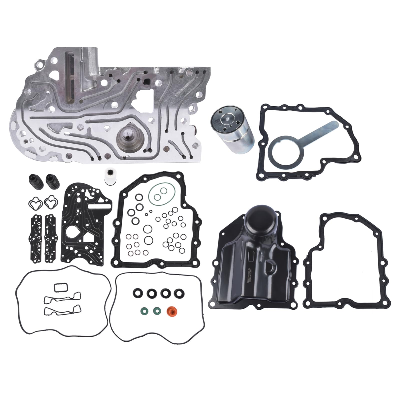 Kit de réparation pour corps de valve de transmission compatible avec A1 A3 Q3 Be-etle G0lf Sha-ran DQ200 0AM325025H 0AM927769K