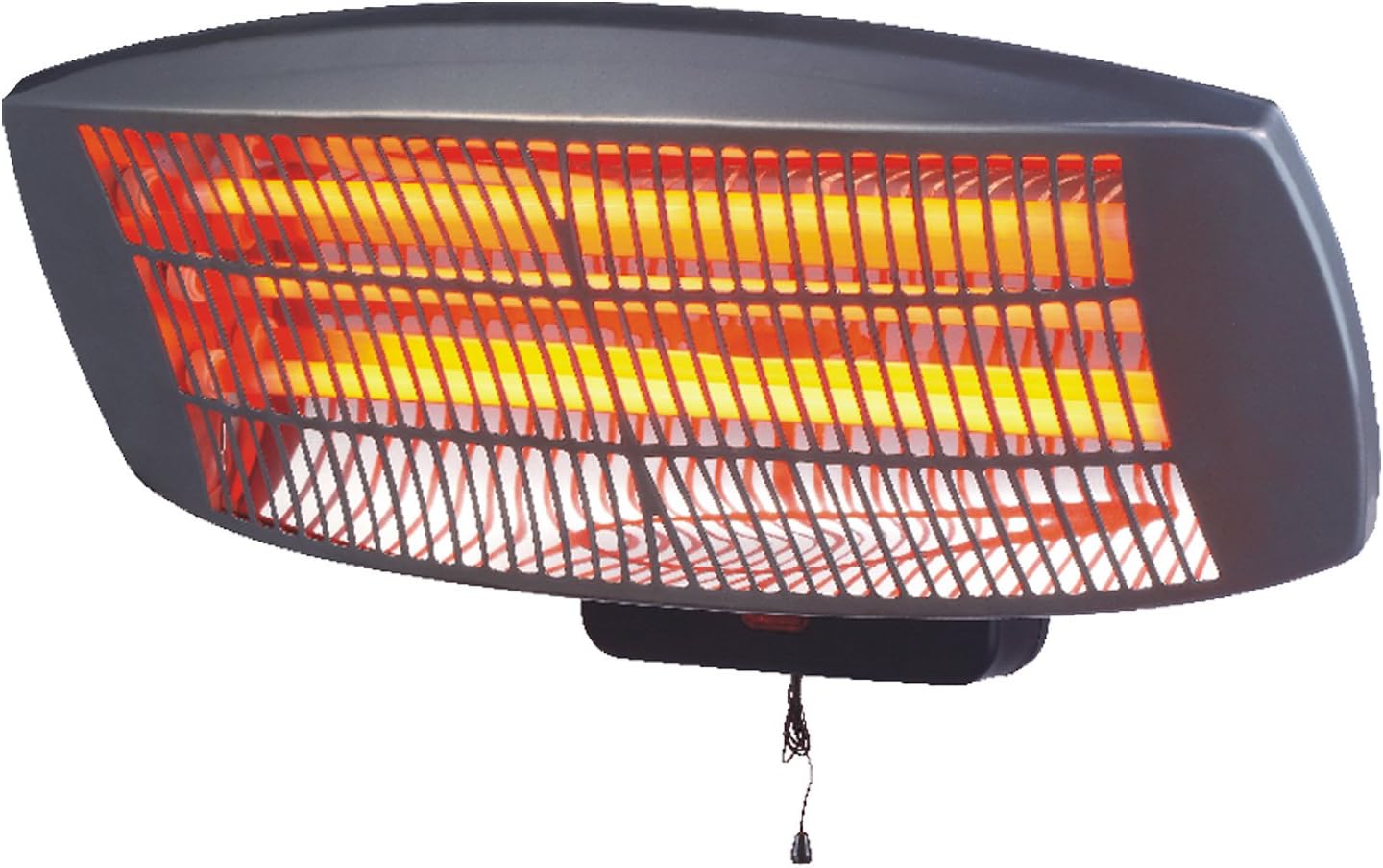 Nomura NPO-15E-II Remote Control Wall-Mounting Electric Patio Heater, 1500-watt