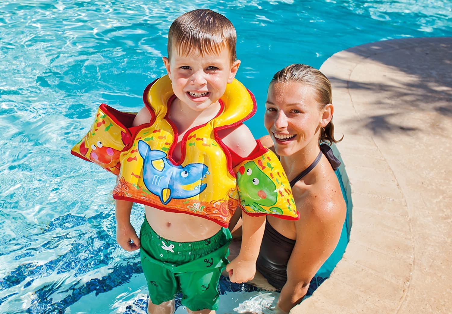 Intex 58673EU - Aqua Vest - Vélo d'entraînement - Multicolore