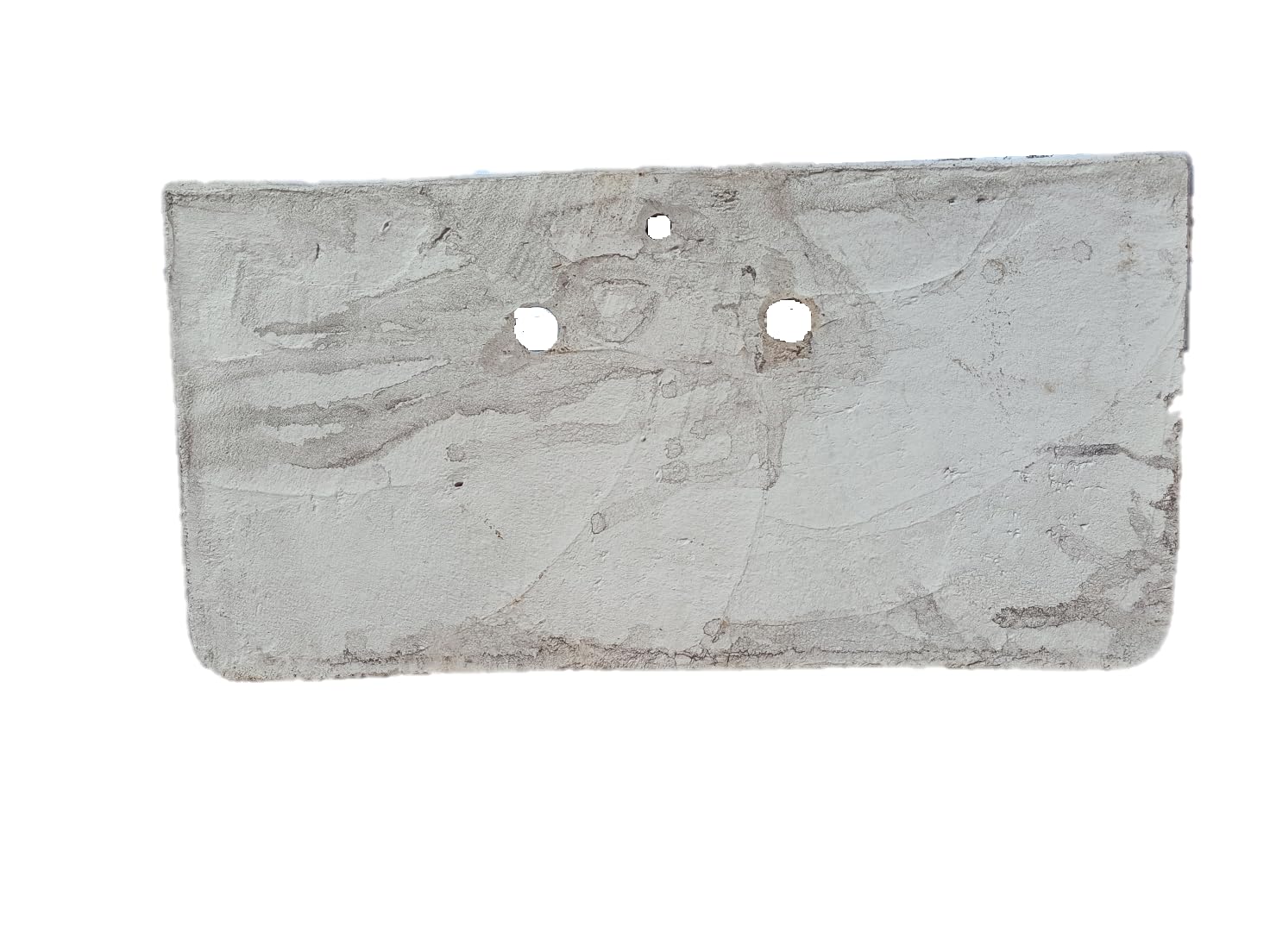 Centro Ardolino Lavello in Cemento Ricostruito, Lavabo, FONTANA, due vasche anticato grigio, Misure: L 91x46 - H 23 CM.