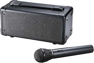 サンワサプライ ワイヤレスマイク付き拡声器スピーカー MM-SPAMP4