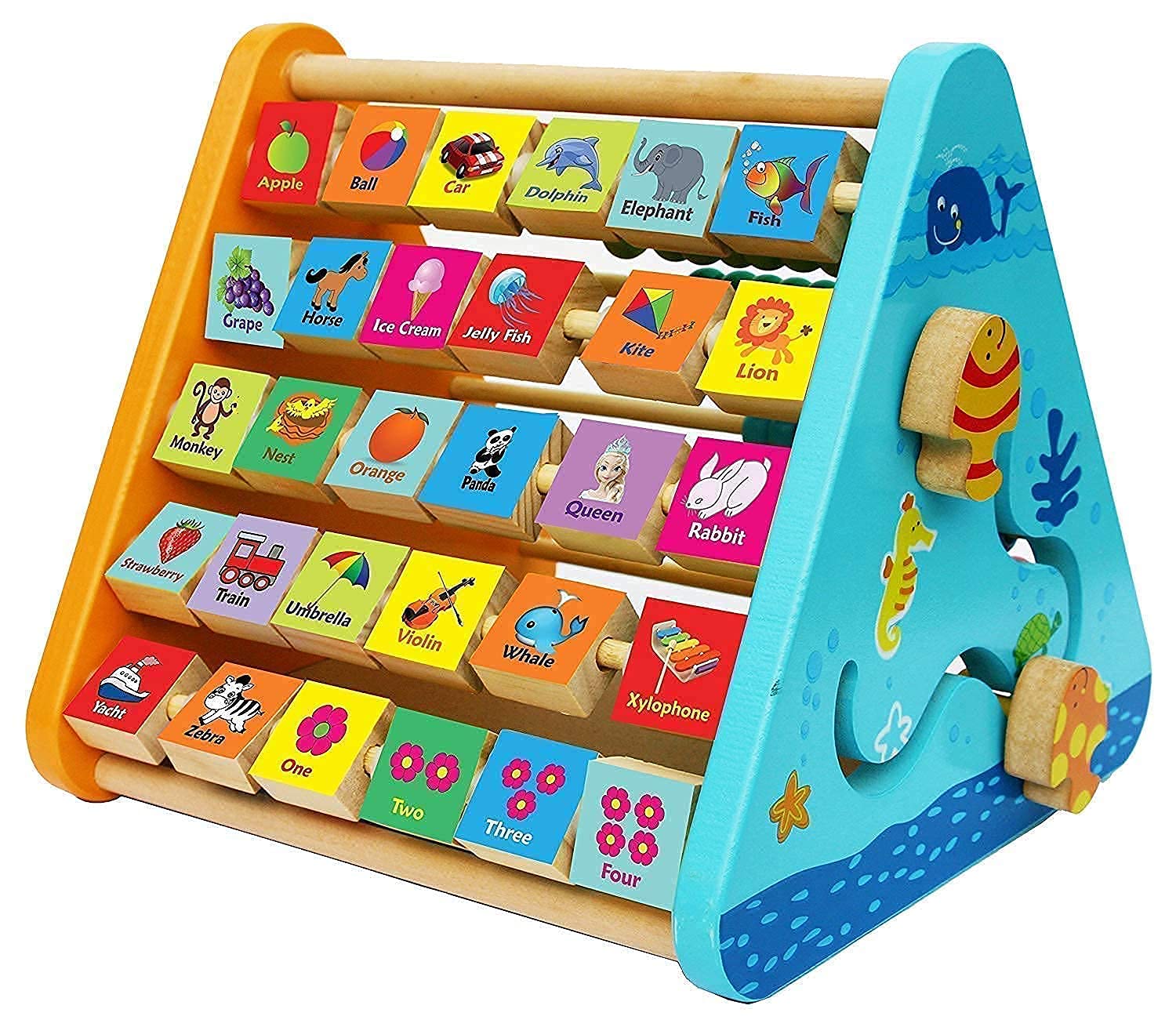 Adlon Educational Toys, Colorful Musical Baby House with Shape Sorters, Musical Piano Keys, Counting Math Beads, Blocks Activity Cube, Multi Game Play Cube Toys for Kids (B0BSFJ8P6G) Amazon Price History, Amazon Price Tracker