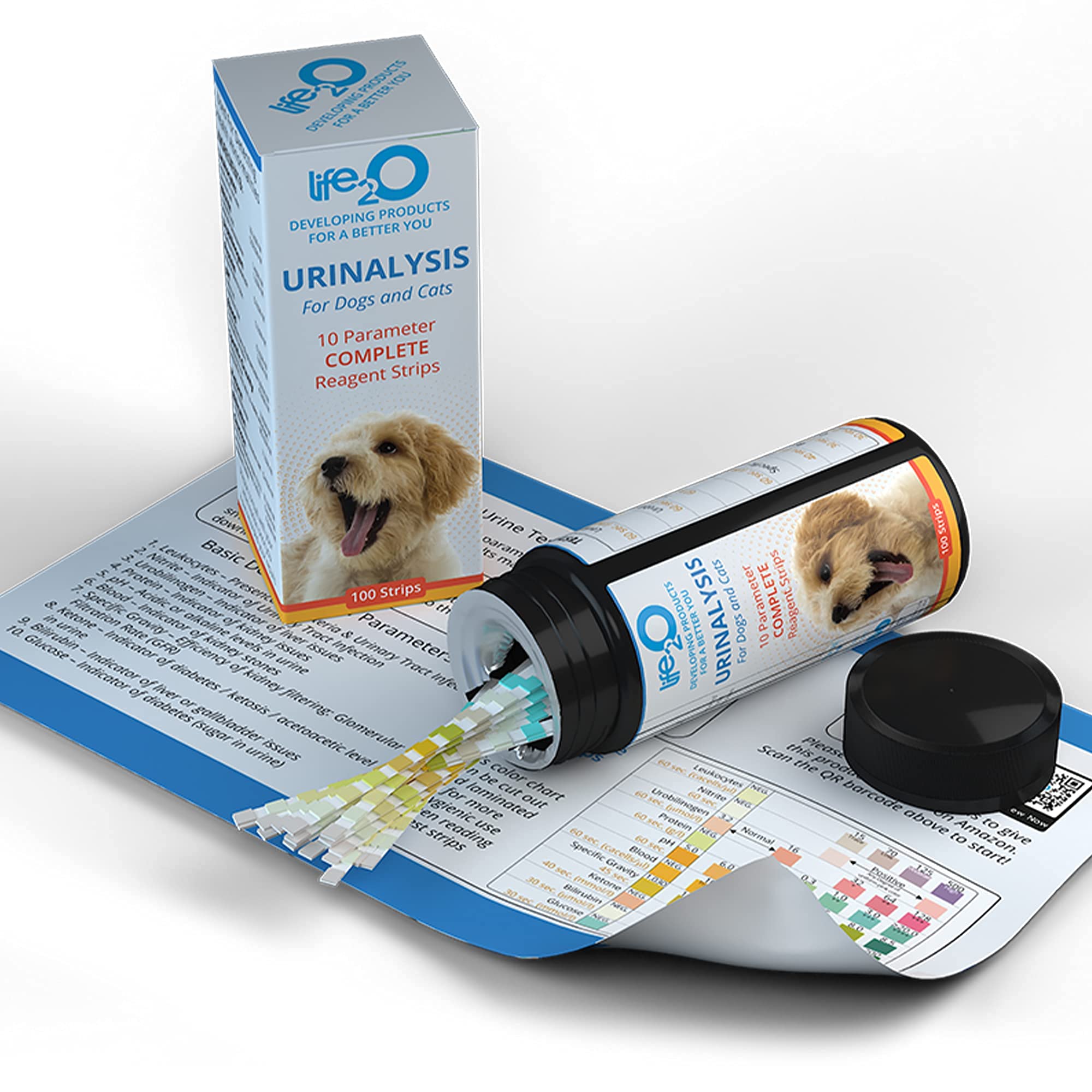 Buy 10in1 Dog and Cat Vet10 Urine Test Strips 100ct, Veterinarian