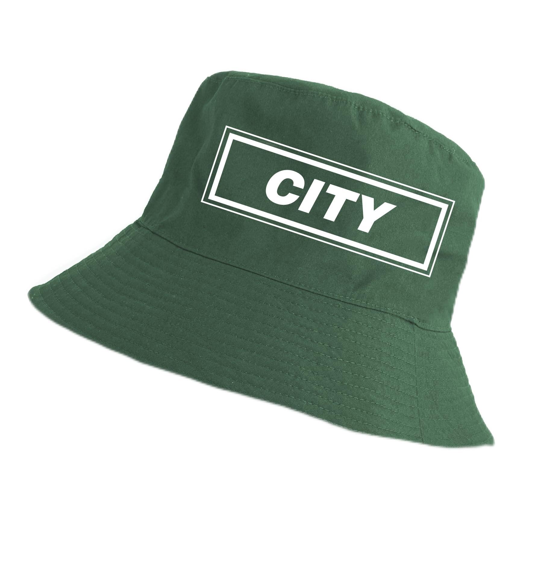 Partisan Unisex Olive Green Oasis Song Bucket Hats - Adult One-Size Fits All (Uk, Alpha, One Size, City)