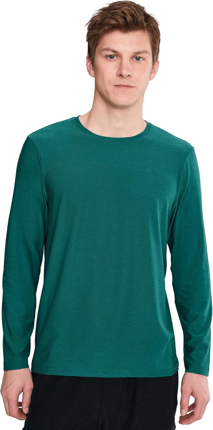 Beyond Yoga Men's Always Beyond Long Sleeve Crew 2.0