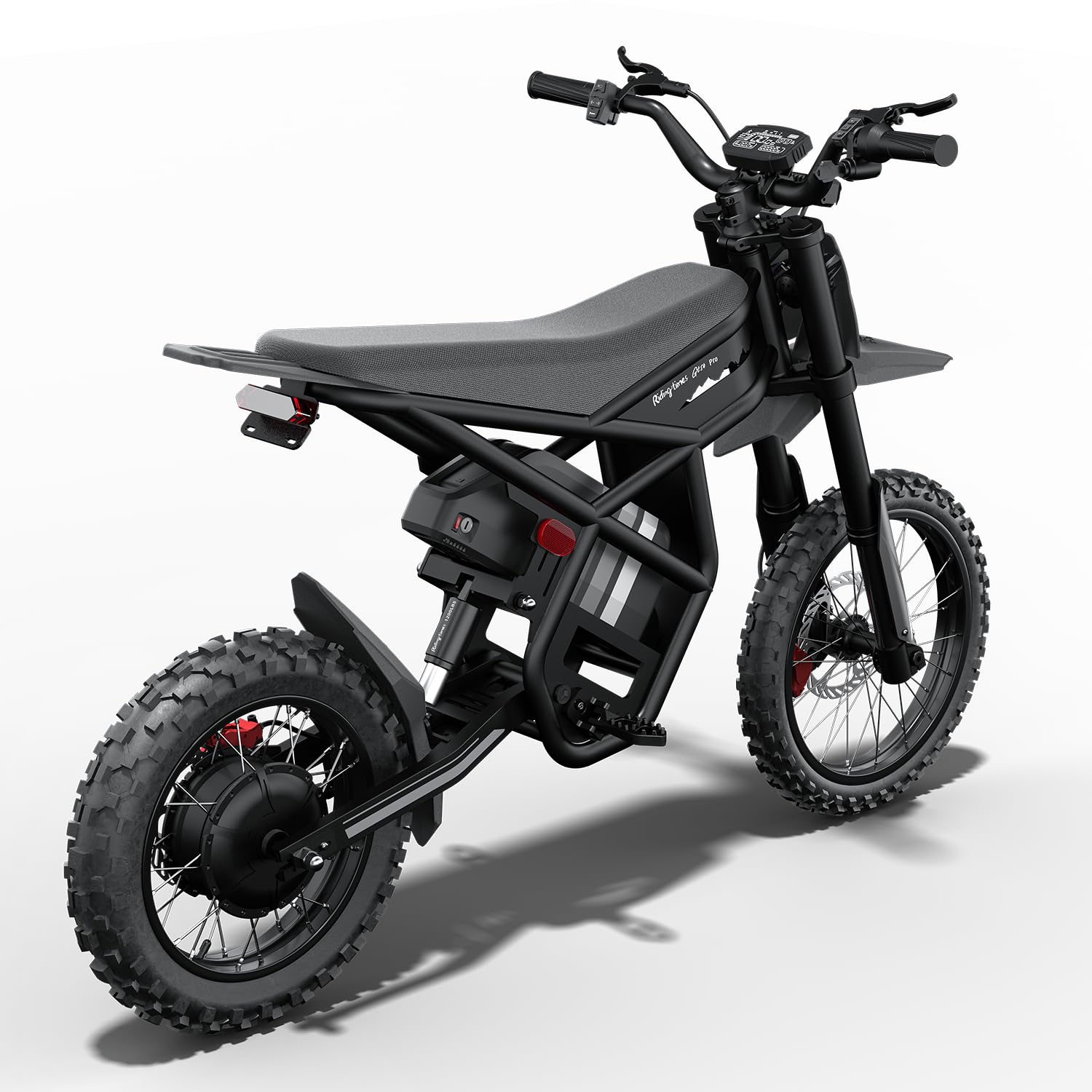 Bootime GT73/GT73Pro/GT54Pro Electric Dirt Bike for Adults 2500w/3000w Electric Bike with 48/60V 25/36AH Removable Battery 37/40/50MPH Speed 85+Mile