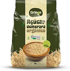 Grings Açúcar Demerara Dourado Orgânico 500G