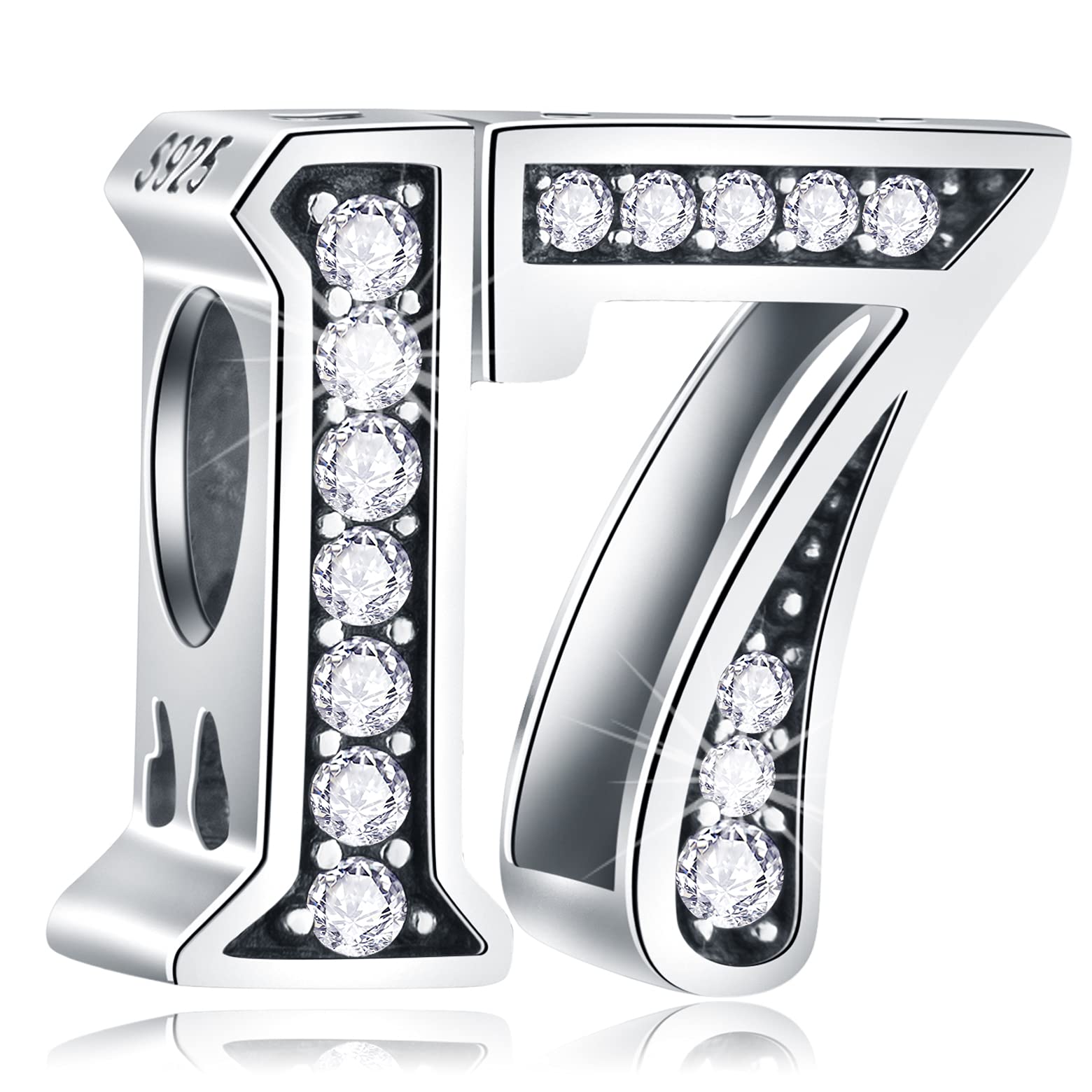 17 Birthday Charms Fits Pandora Moment Bracelet