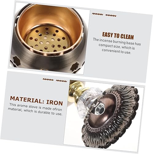 Miniatura 3 de HANABASS 1 unidad para olla de oficina difusor bizantino de metal decoración árabe censo sauna regalo ortodoxo dormitorio mesita de noche yoga