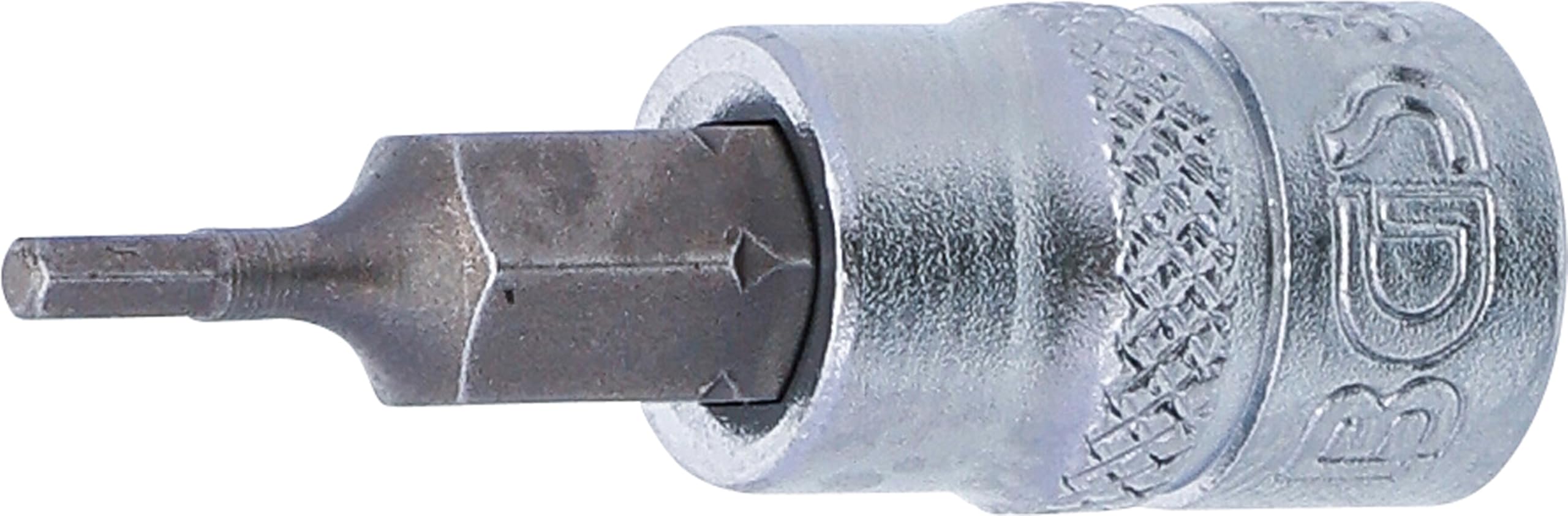 BGS 5153 | Bit Socket | 6.3 mm (1/4") Drive | internal Hexagon 2 mm