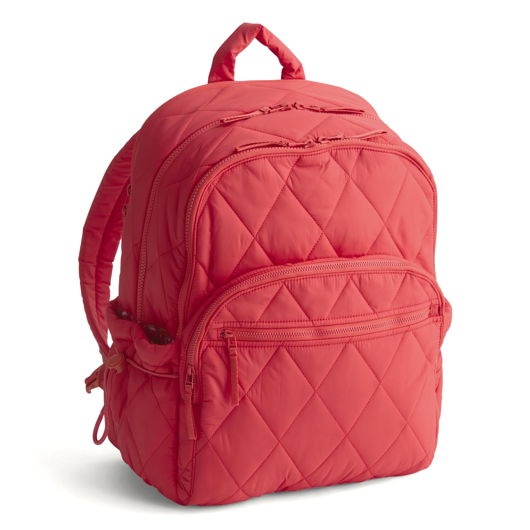 Vera Bradley Women's Featherweight Large Bancroft Backpack, Cayenne, One Size