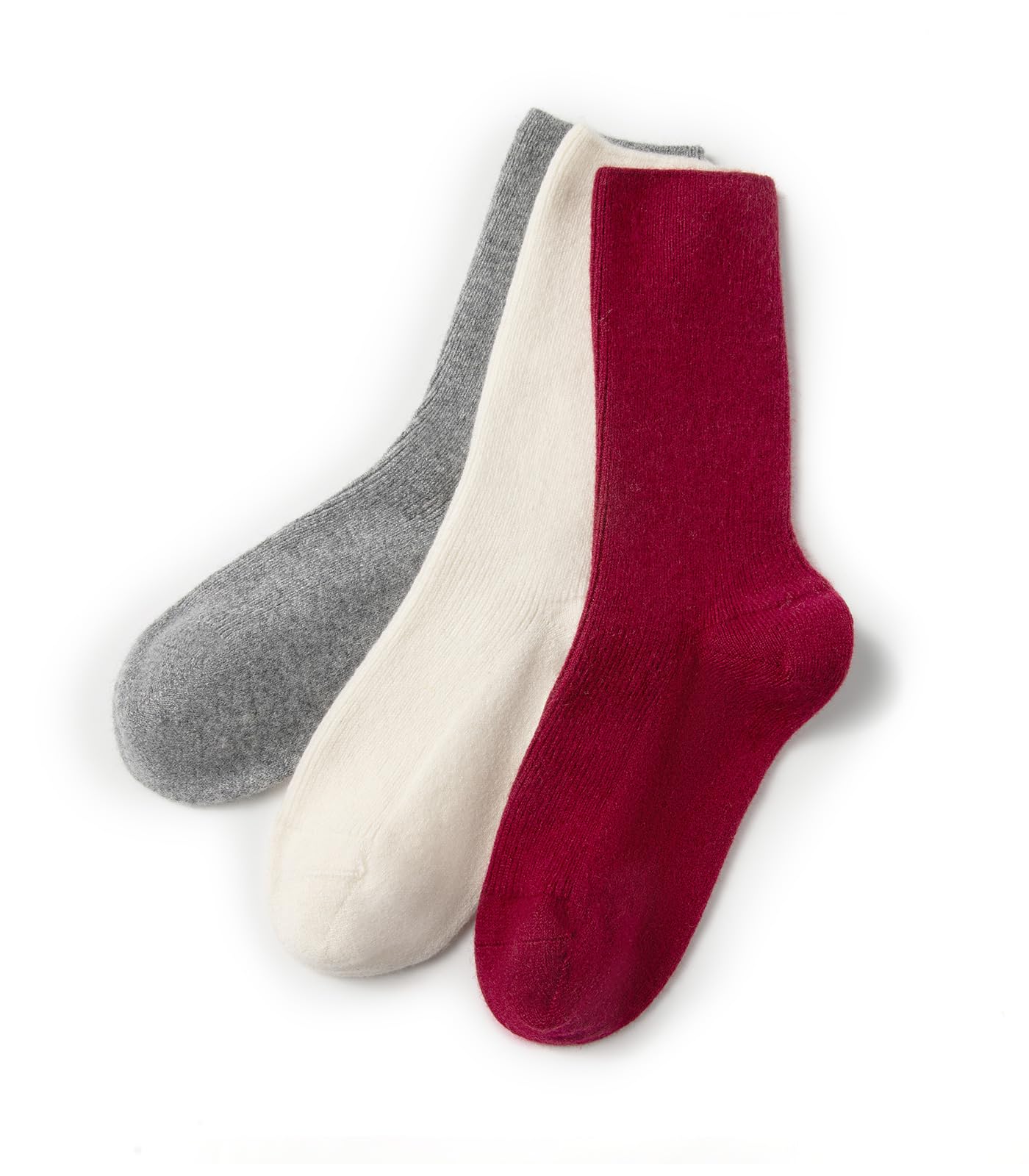 Wolle Kaschmir 3 Paar Socken für Frauen und Männer
