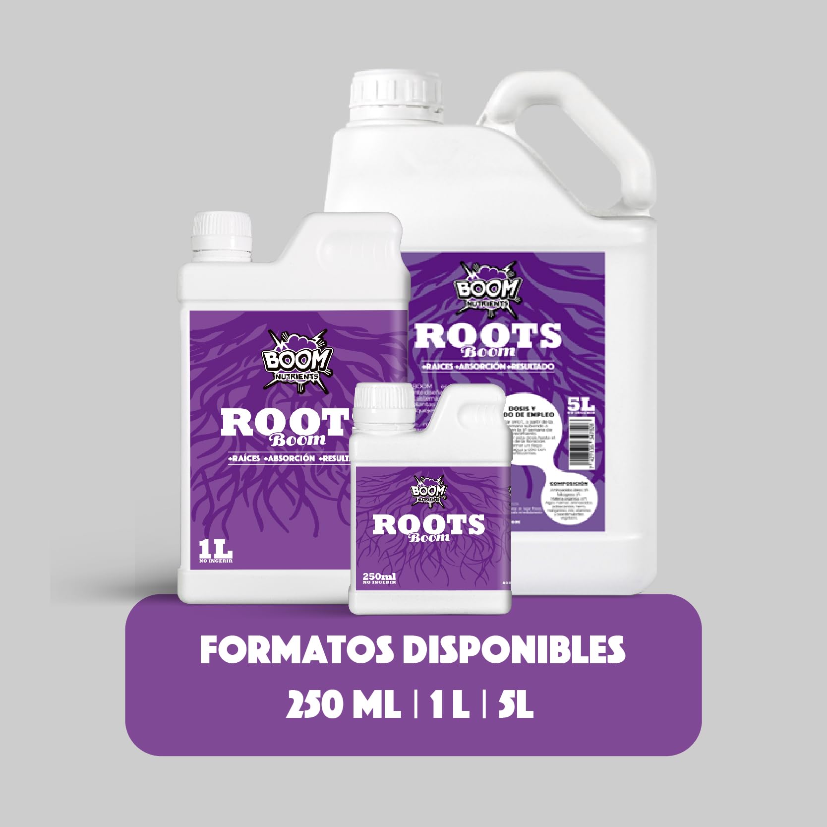 Abono Auto Boom De Boom Nutrients – Fertilizante Para Plantas Autoflorecientes (1L)