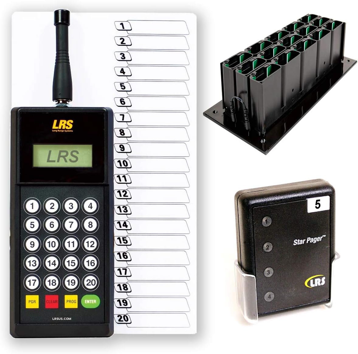 Long Range Systems Server Pager System Kit with 10 Pagers