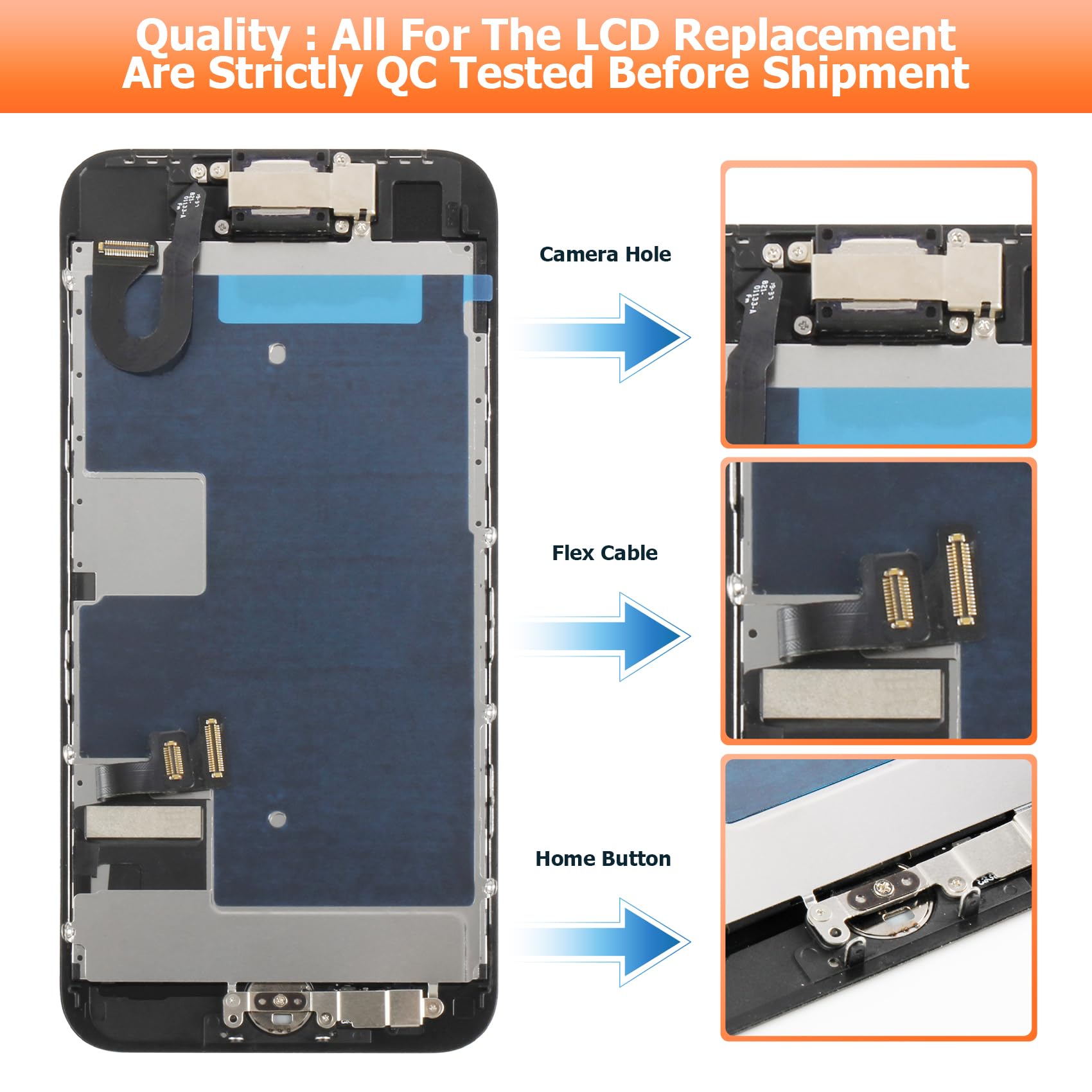アイフォンse Amazon.com: Original para iPhone SE 2020 Reemplazo de pantalla