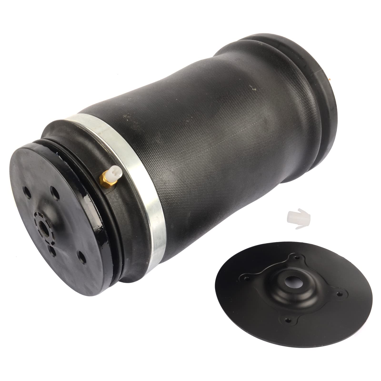 Bisenya Muelle neumático 1 pieza para trasero izquierdo derecho compatible con M-Class W164 GL-Class X164 con airmatic 1643200225 1643200625 1643200825 1643201025