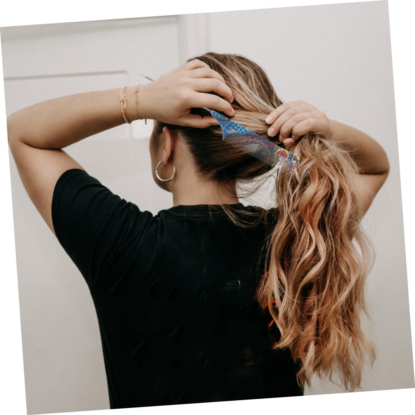 Housoutil 5stücke Haarschneidekamm Friseurkamm Für Hairstyling Professionelles Haarpflegewerkzeug Für Salon Und Zuhause Geeignet Für Haartypen