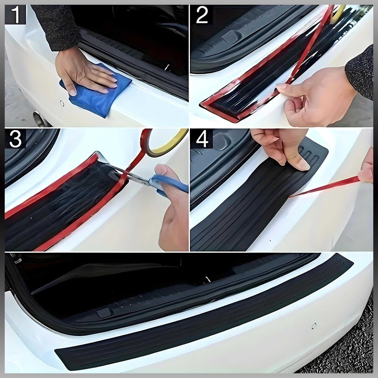 LHLUCKY Stoßstangenschutz Für Leapmotor C10 2024-2025 - 5cm X 3m Transparente Schutzfolie