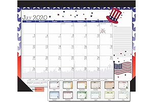 Desk Calendar 2021-2022: Essential Planning Tool for Academic Year