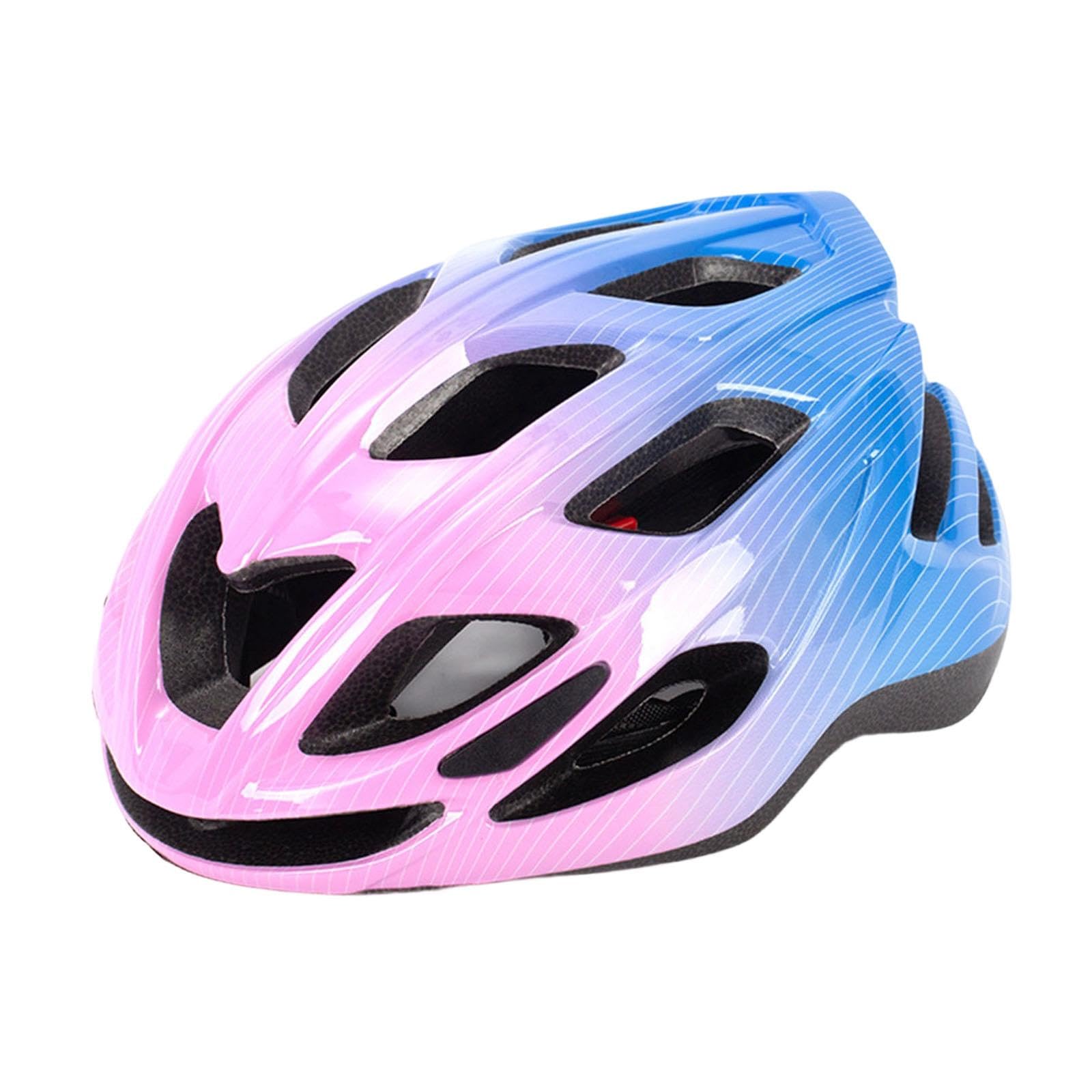 Kid Bike Helmet Protection Cycling Helmet for Mountain Road Riding Bicycling Pink Blue-image-45