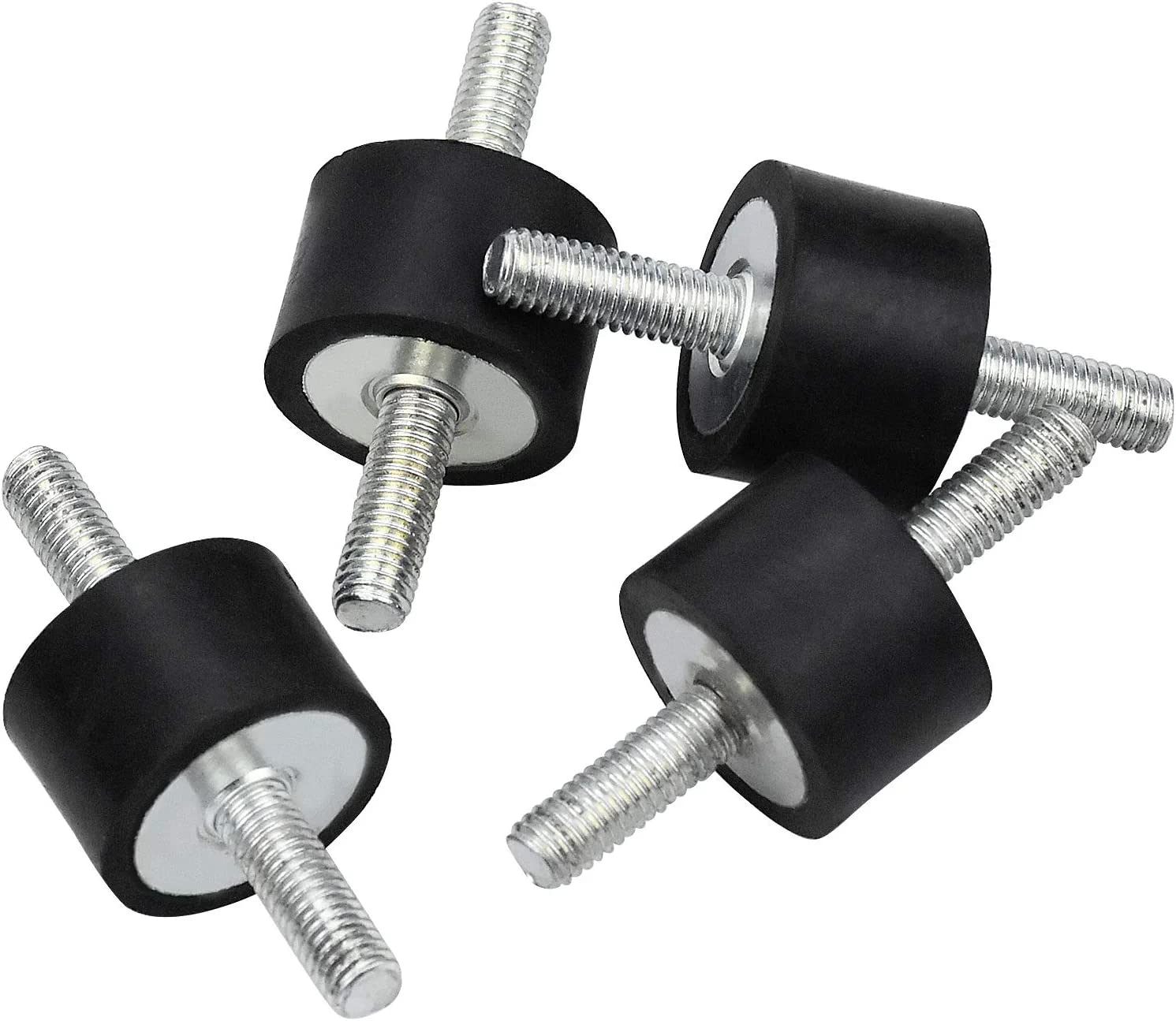 Supports Anti-vibration Caoutchouc RoadLoo - Lot 8 Pièces M6 Et M8 - Pour Moteurs Et Machines