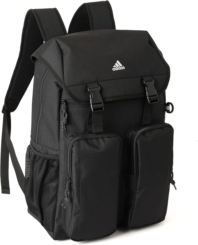 Adidas No. 68242 Backpack, B4 Size Storage, 15.6 inch (32 L