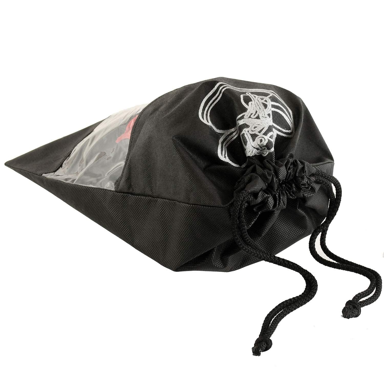 Non-Woven Dustproof Drawstring Bag Travel Shoe Bags Dust Cover Pouch Bag Storage with Visual Window for Handbags Purses Shoes (Pack of 2)-image-40