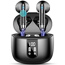 Cuffie Bluetooth 5.4, 2026 Nuovo 56Ore Auricolari Bluetooth Cuffie Wireless In Ear con 6D Stereo, 4 ENC Mic,Cuffie Senza Fili Cancellazione Rumore Headphones Cuffiette Sport IP7 Impermeabili Earbuds