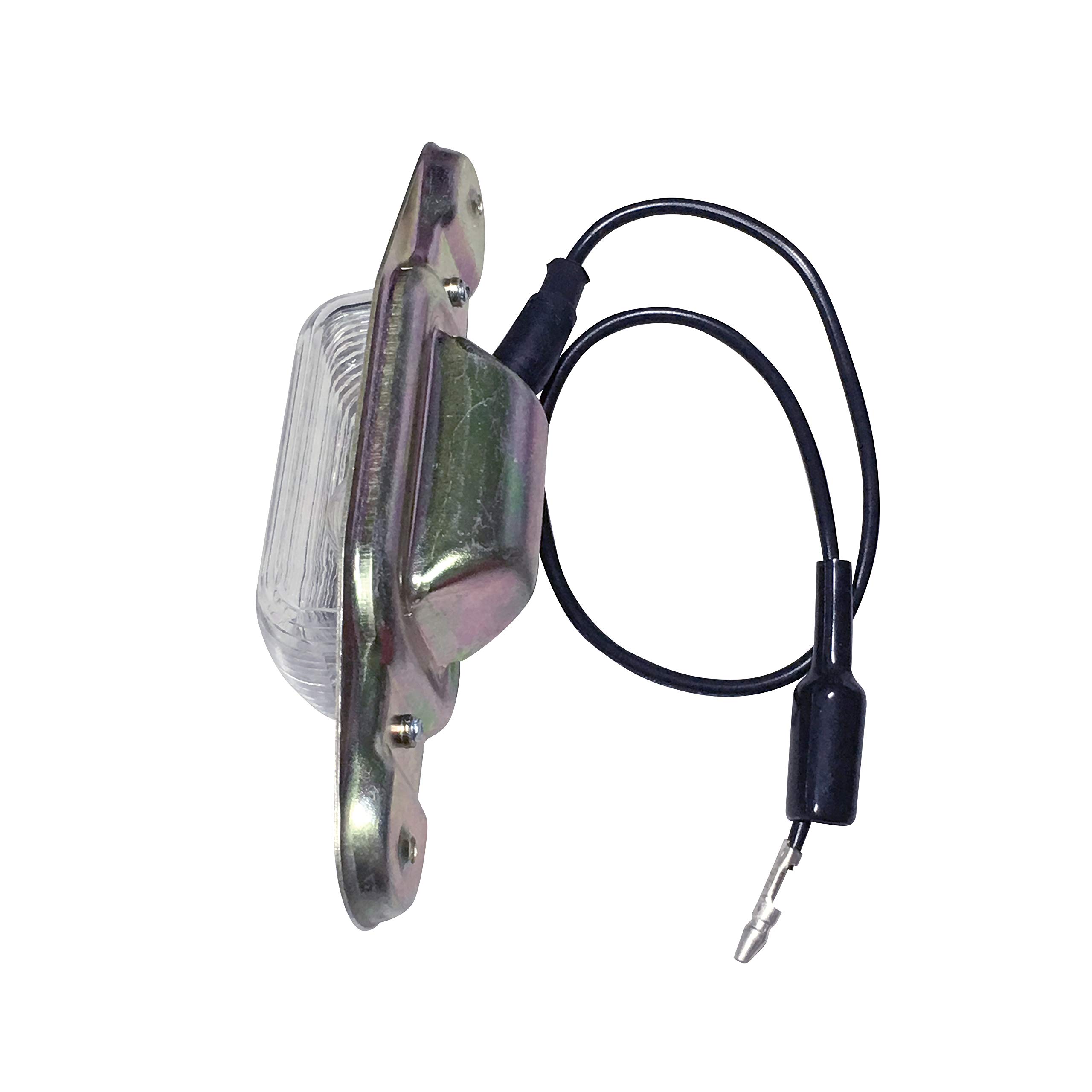 SoLMANi 1967-1991 GM Truck License Plate Lamp License Plate Light Assembly