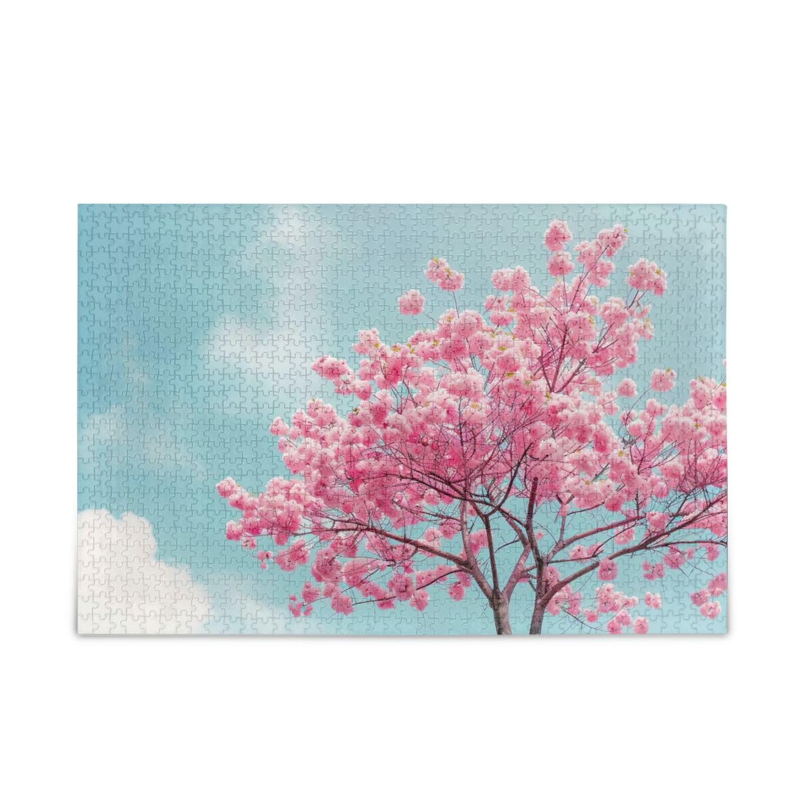 Amazon.com: GOODOLD Cherry Blossom Tree Puzzles for Adults and