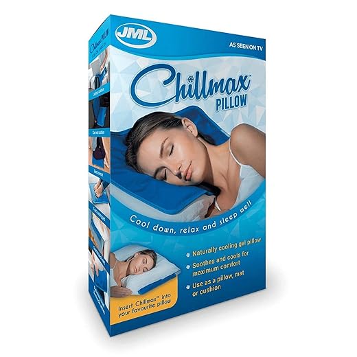 Chillmax Pillow: Cooling Gel Insert for all Pillows