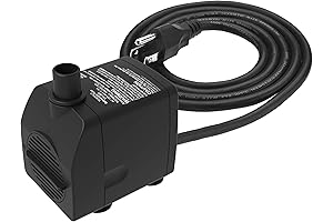 Submersible Mini Fountain Pump with Dry Burning Protection