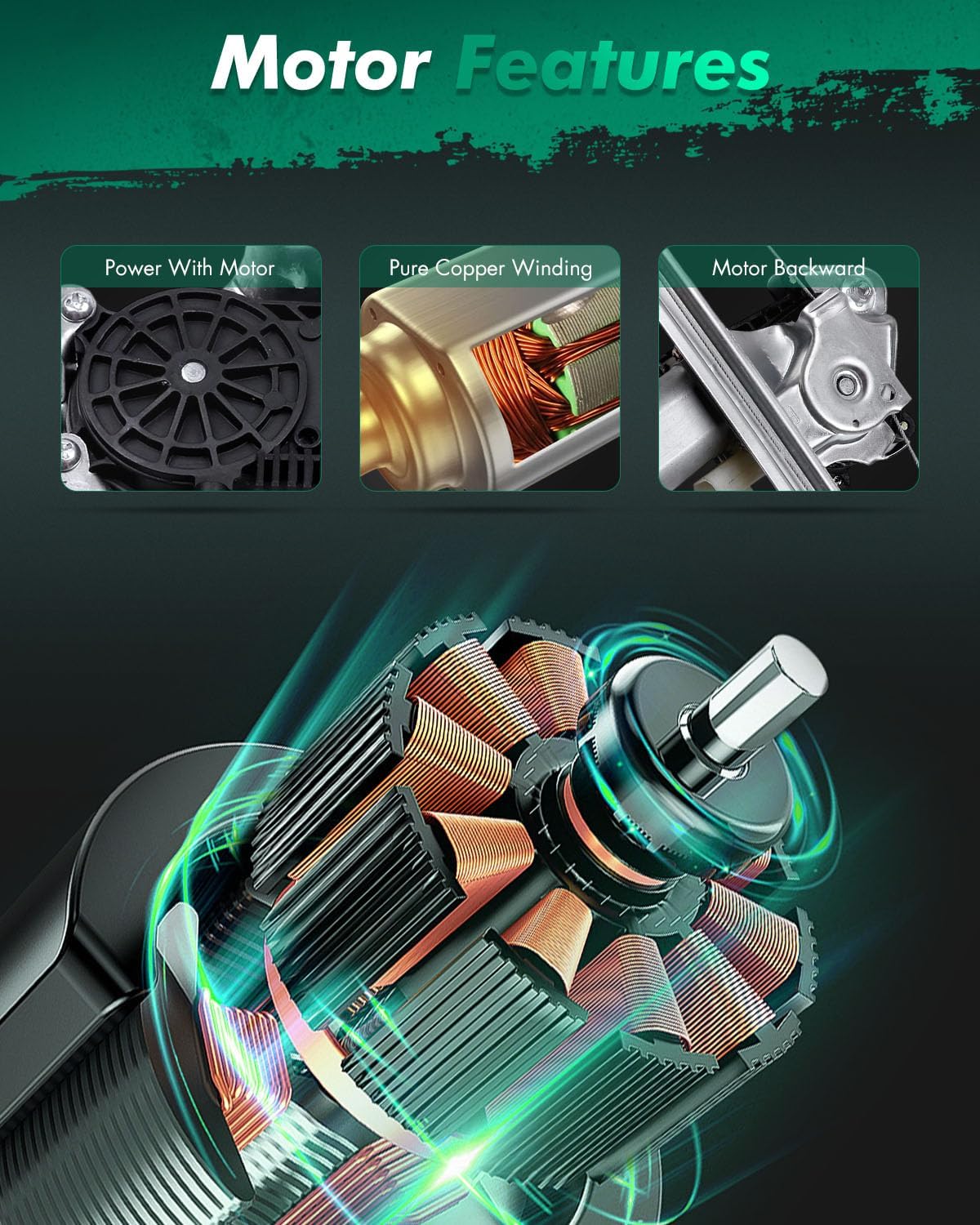 SCITOO Power Window Regulator and Motor fit for 2004 2005 for Chevrolet for Classic Rear Right Side 741-167