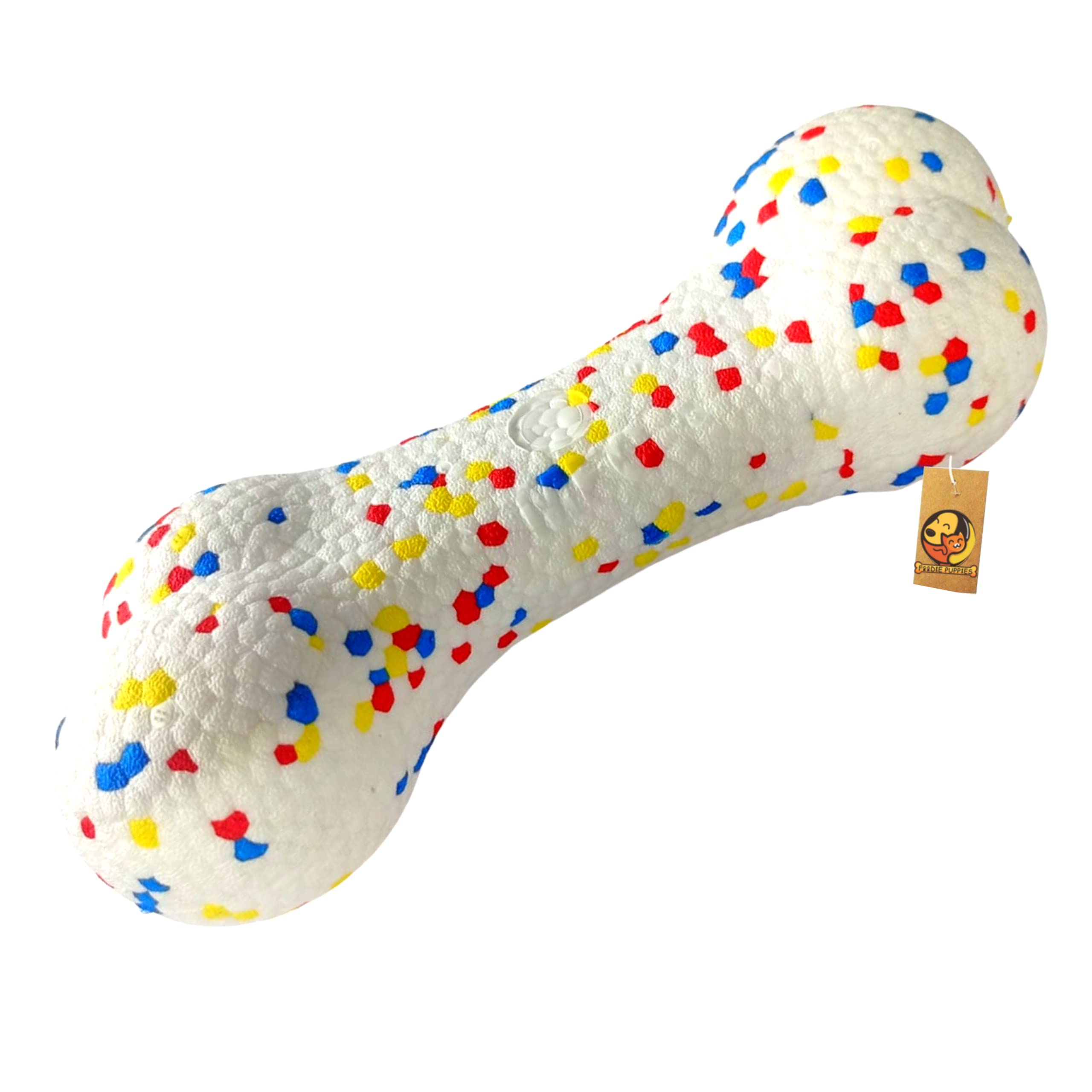 See full amazon price history chart for Foodie Puppies Dog Ball Interactive Thermo Chew Toy for Small to Medium Dogs - (Pop Bone, Small) | Durable, Bite Resistant, Lightweight, Bouncy, Floating Sturdy Dog Toys for Teething Fetch Bone Toy Foodie Puppies Dog Ball Interactive Thermo Chew Toy for Small to Medium Dogs - (Pop Bone, Small) | Durable, Bite Resistant, Lightweight, Bouncy, Floating Sturdy Dog Toys for Teething Fetch Bone Toy (B09RZJJWQ5) Amazon Price History, Amazon Price Tracker