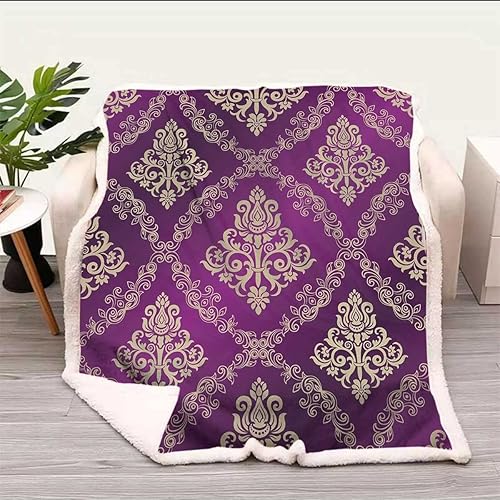 Cobijas Calientes para Invierno - Manta de forro polar de microfibra para exteriores, camping, viajes, picnic, tamaño pequeño, 31.5 x 47 pulgadas