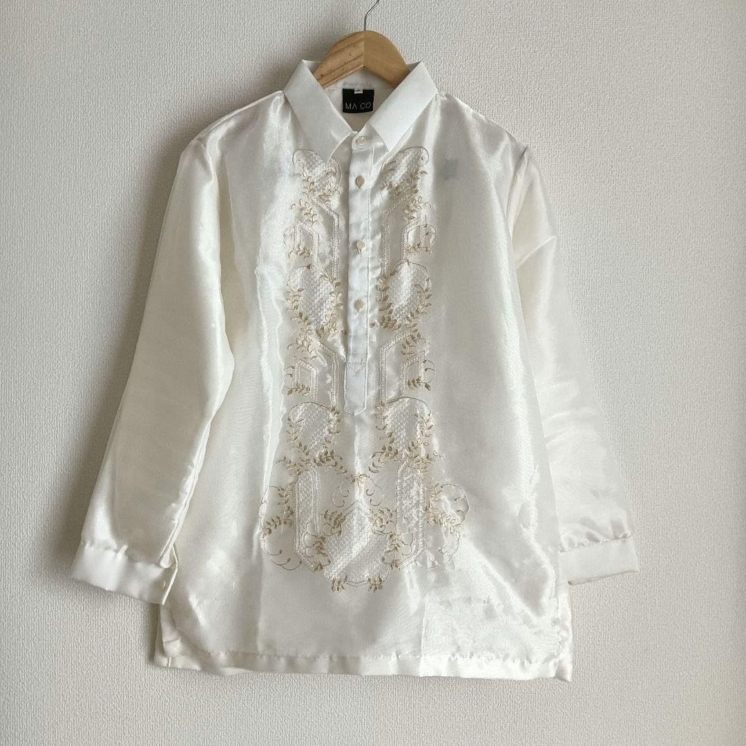 バロンタガログ　タガログシャツ　刺繍　フィリピン　Onésimus バロンタガログ タガログシャツ 刺繍 フィリピン Onésimus