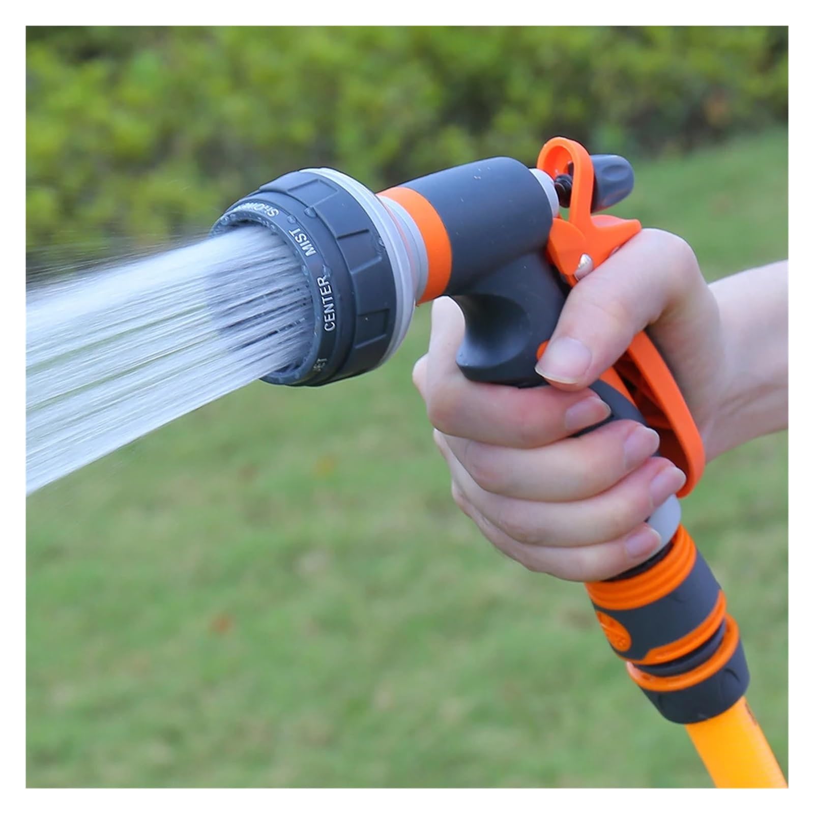 Pistola De Riego For Jardín, Pulverizador Alta Presión 8 Modos, Boquilla Ajustable For Planta, Aspersor PrevencióN De Fugas De Alta PresióN