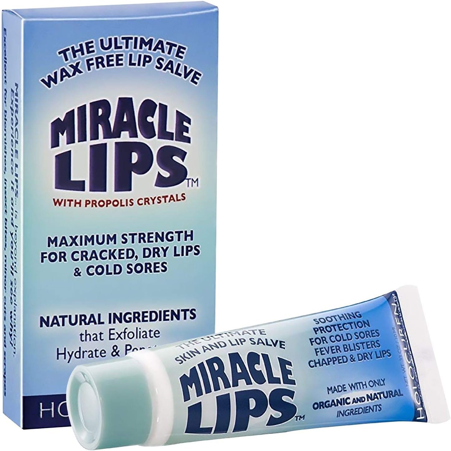 Holocuren Miracle Lips Salve, 0.33 Ounce