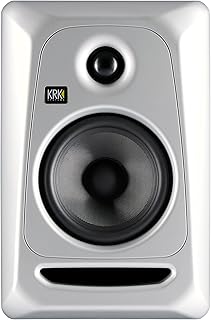 KRK Classic CL5G3 Monitor de estudio alimentado de 5 pulgadas, edición limitada, color plateado