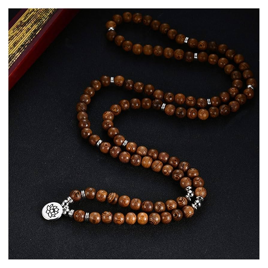 チベット数珠 Amazon｜数珠ブレスレット108チベット仏教の数珠のチャームマラ