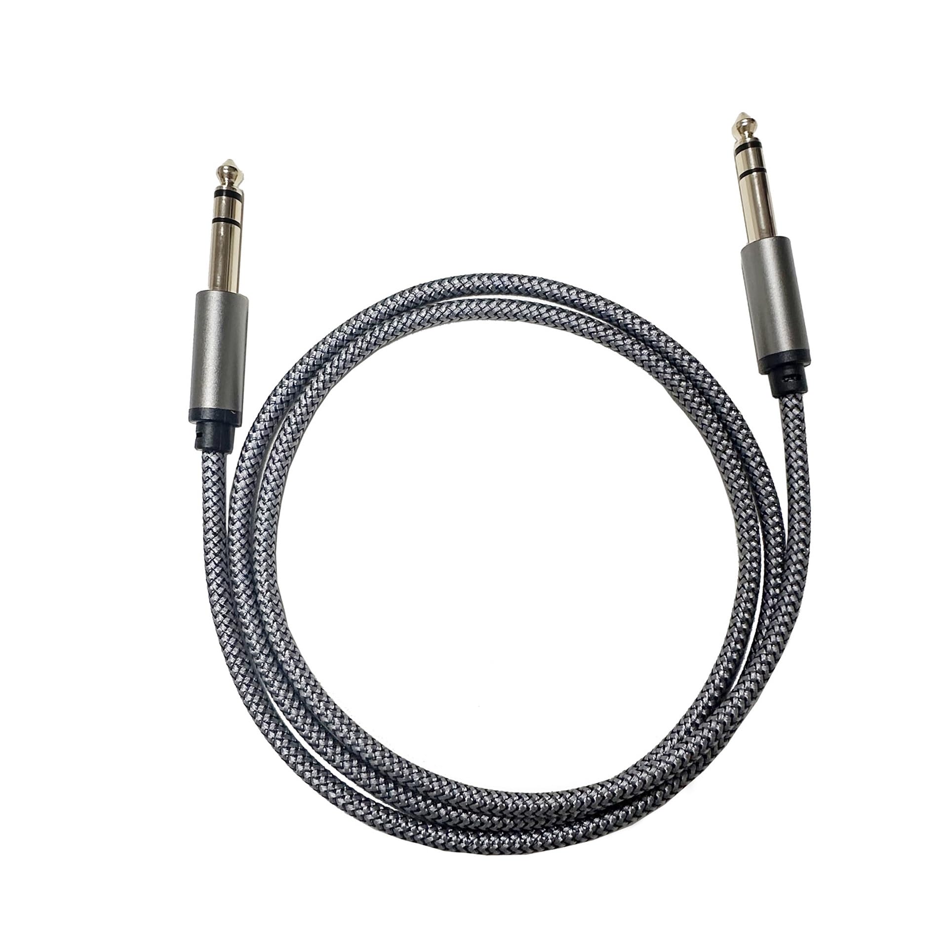 Cable de guitarra 4,5m de 6,35mm recto a ángulo para amplificador 7