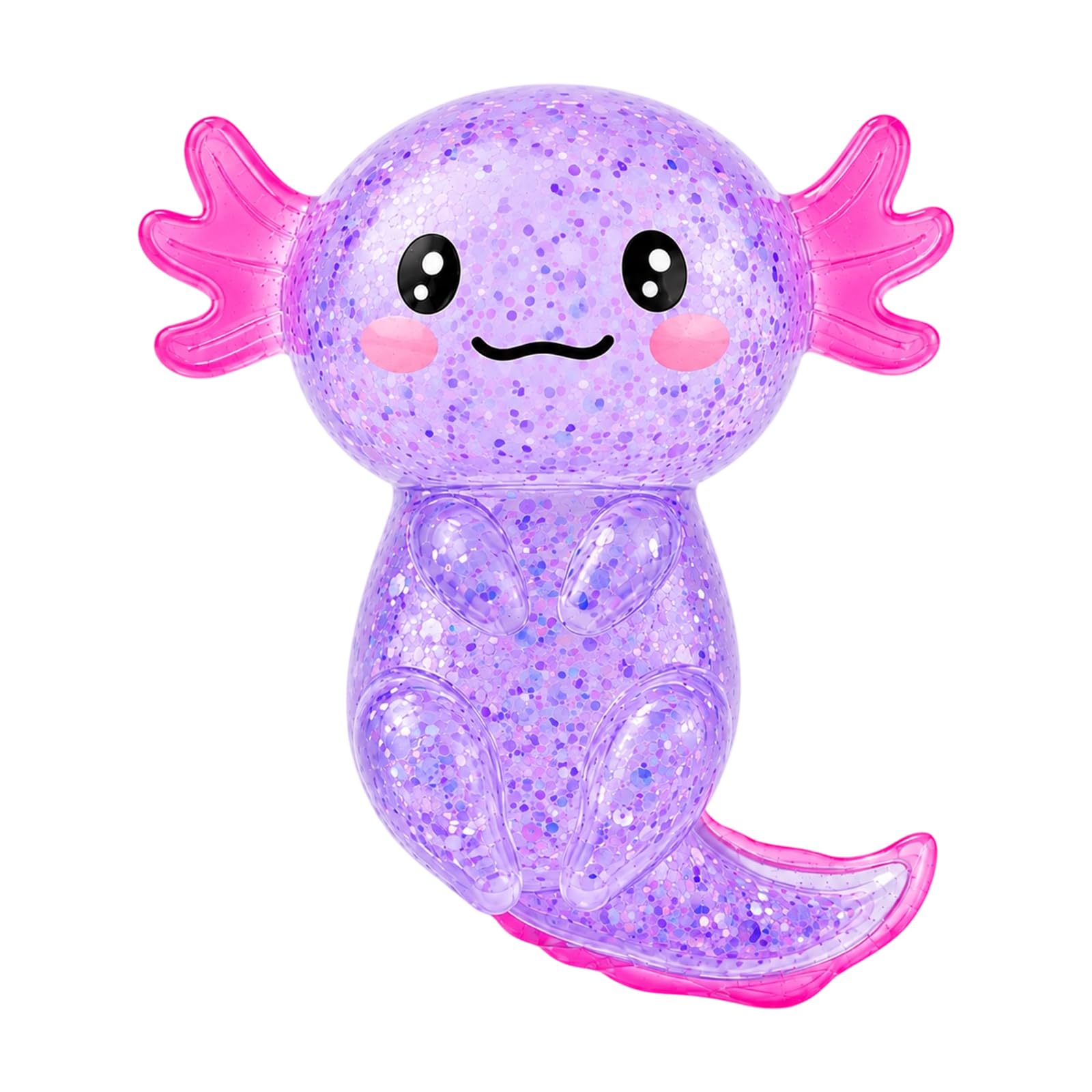 Axolotl Squishy Anti Stress Rising Fidget Toy (Purple)