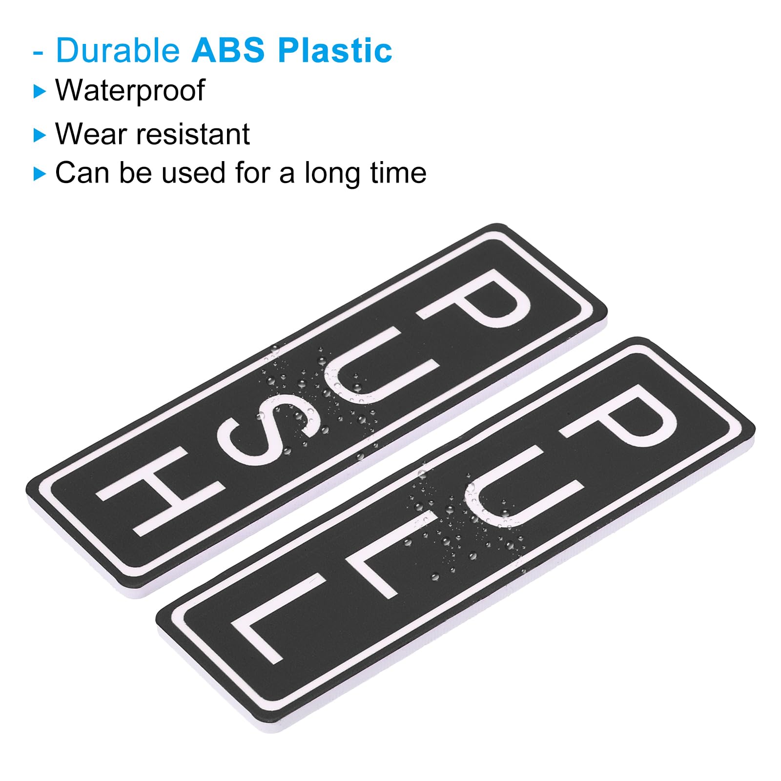 PATIKIL Vertical Push Pull Door Sign - Image 4